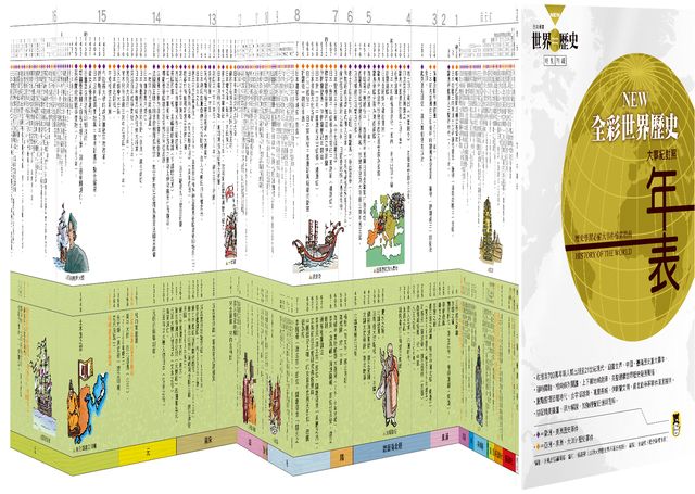 New全彩世界歷史大事紀對照年表 讀書共和國網路書店